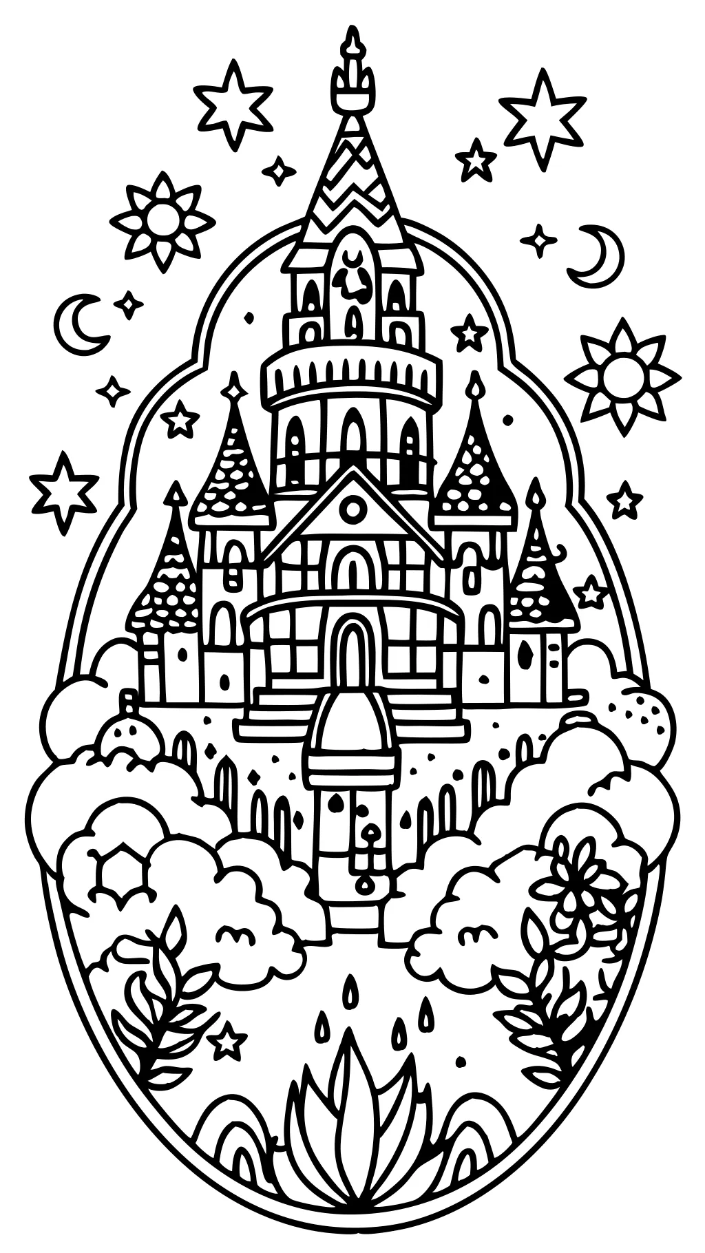 extremely hard coloring pages